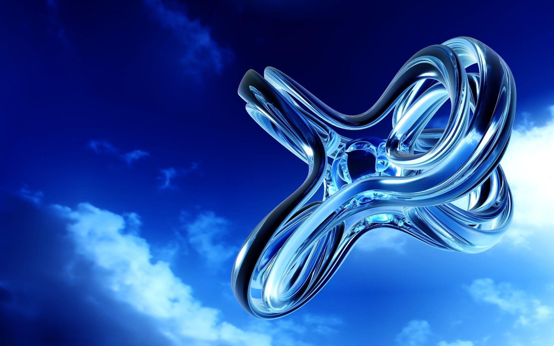 abstracción escritorio luz ilustración forma azul cielo transparente vidrio