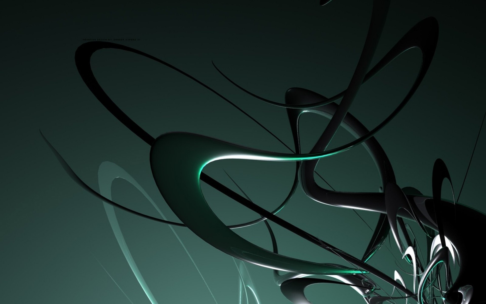 abstrait art bureau conception graphique illustration vague ligne courbe dynamique mouvement lumière couleur forme moderne style modè le amd forme métallique vert