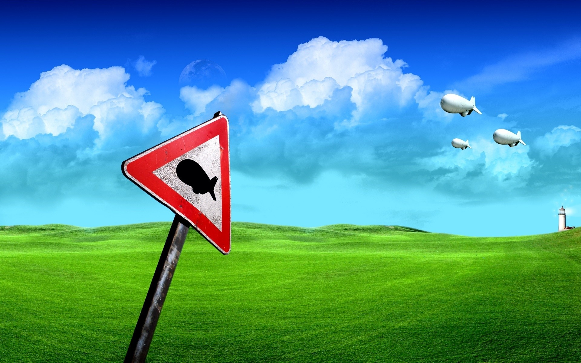 landscapes grass sky field cloud hayfield lawn landscape golf rural nature outdoors country countryside sign green