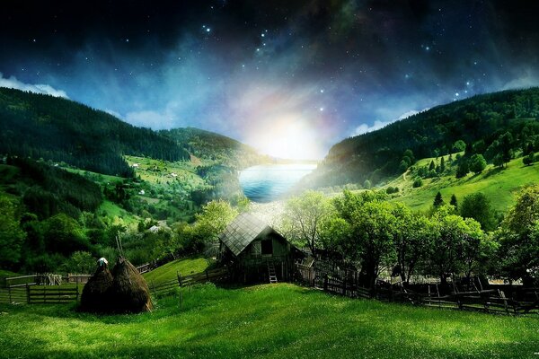 A trip to the mountains gives us a new round of life