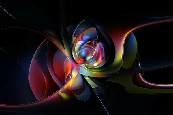 Kreatives geometrisches Muster in Form einer Blume