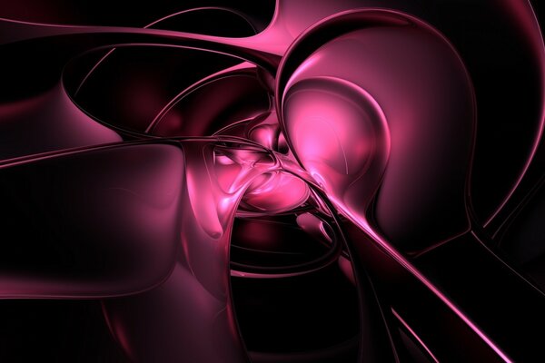 Belle abstraction dans les tons roses