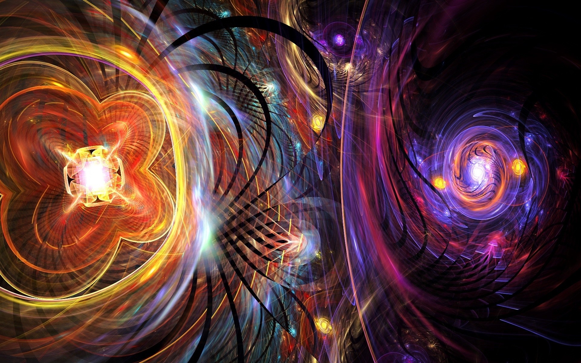 abstract light fractal design wallpaper background motion pattern fantasy energy texture vortex bright geometry desktop dynamic graphic line blur luminescence