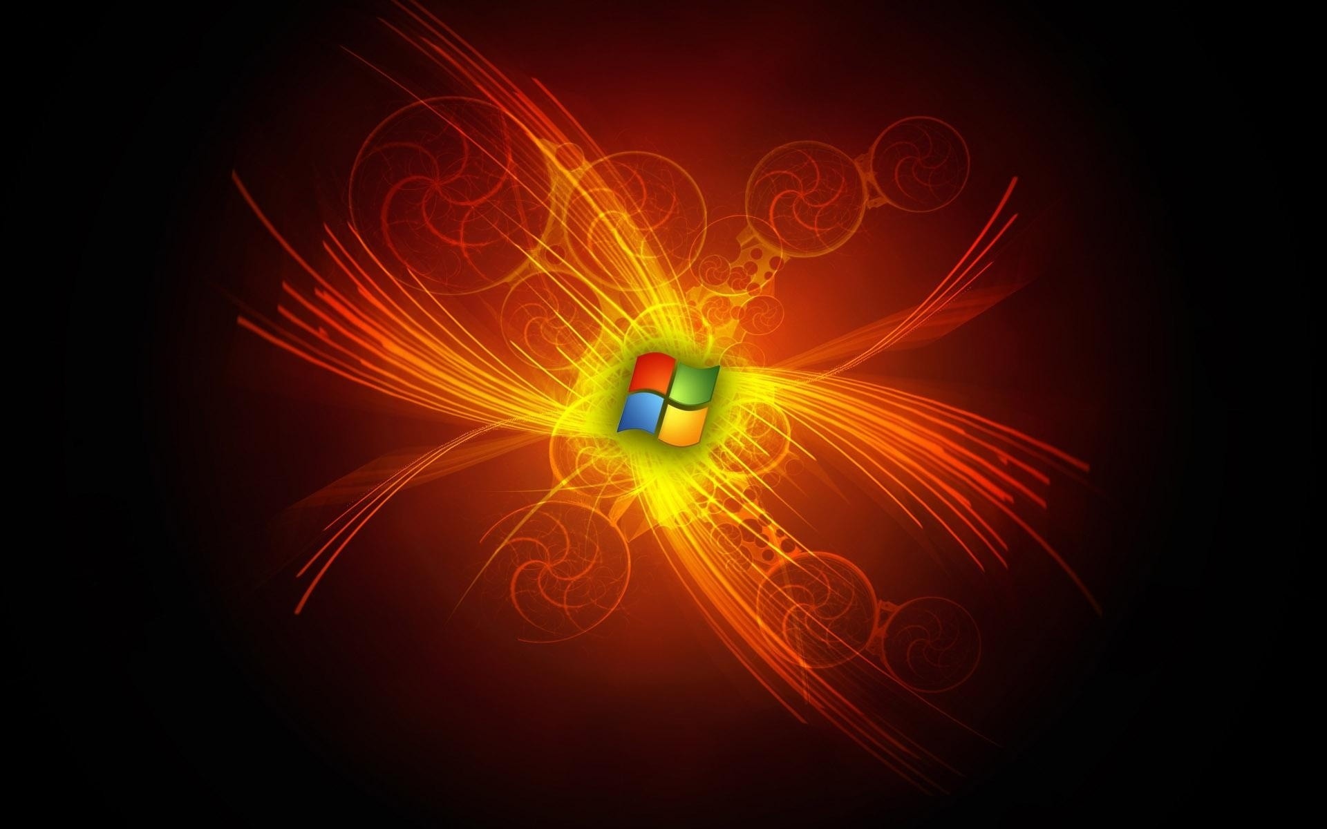 windows abstract flame light design illustration bright wallpaper effect luminescence energy art fractal magic desktop explosion texture fantasy motion element microsoft windows 7