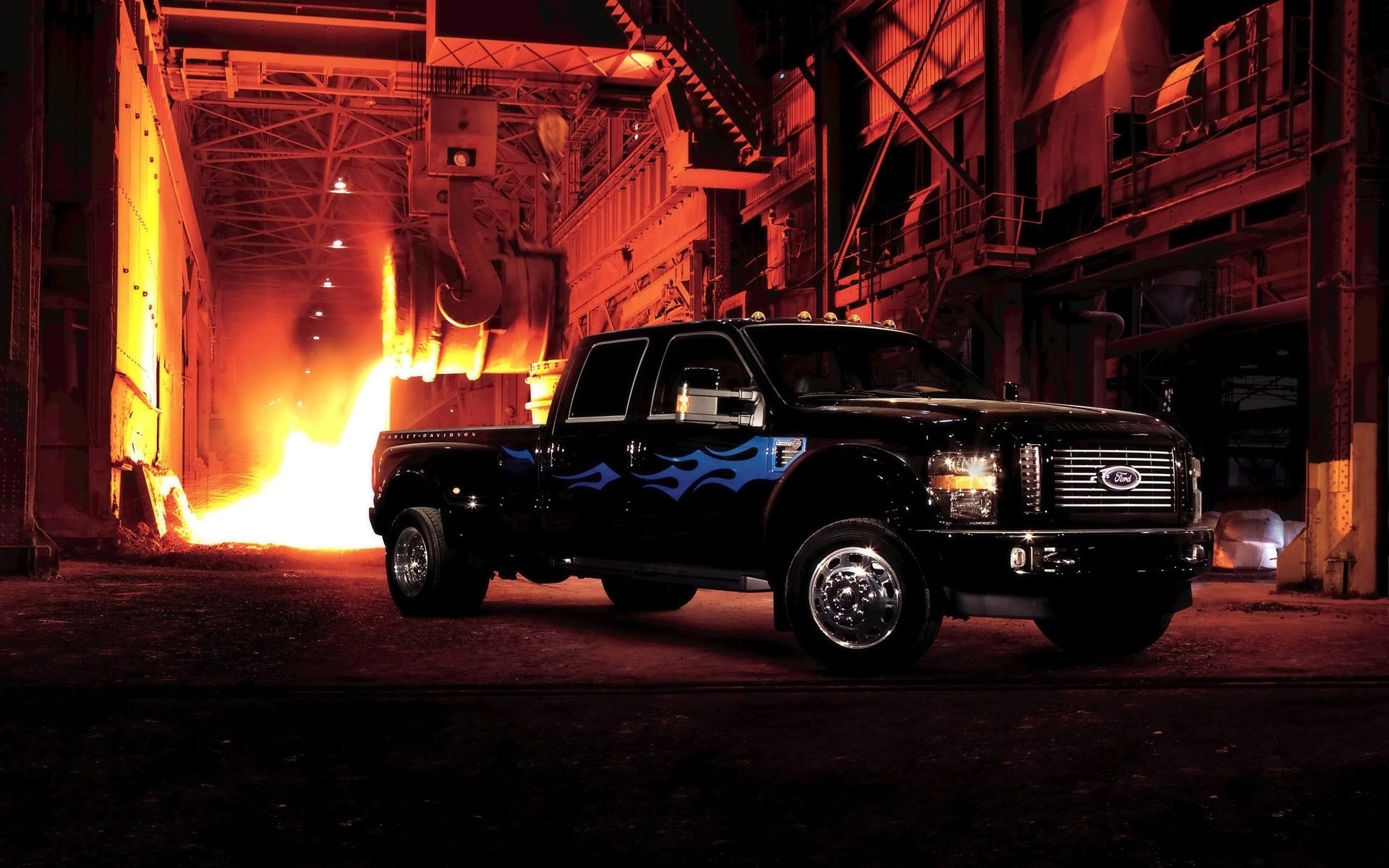 ford auto auto transportsystem flamme ford super duty