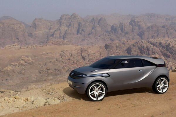 Concept SUV grigio metallizzato