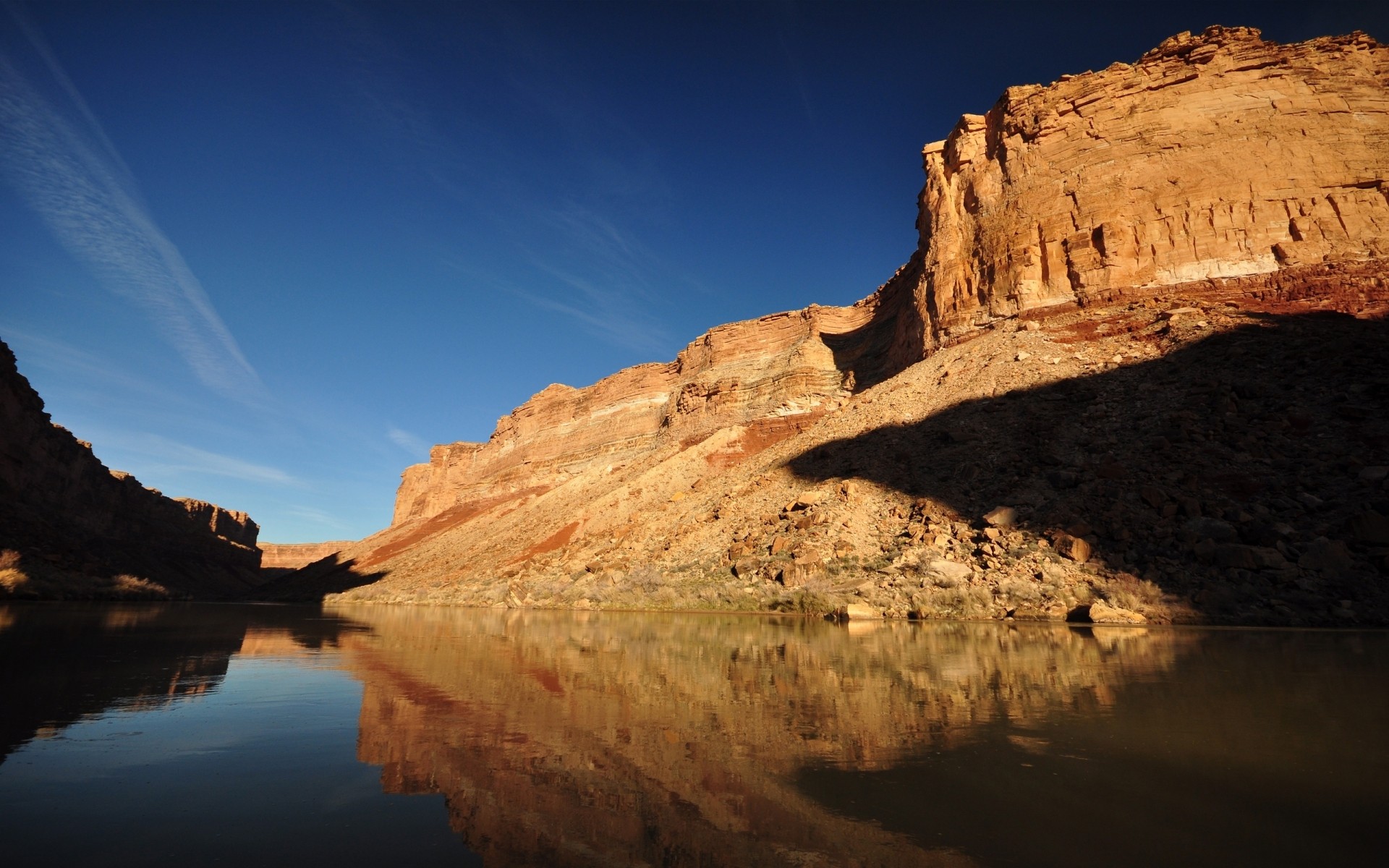 landscapes travel outdoors landscape water sunset desert sky scenic dawn nature rock geology evening sandstone canyon mountain daylight dusk