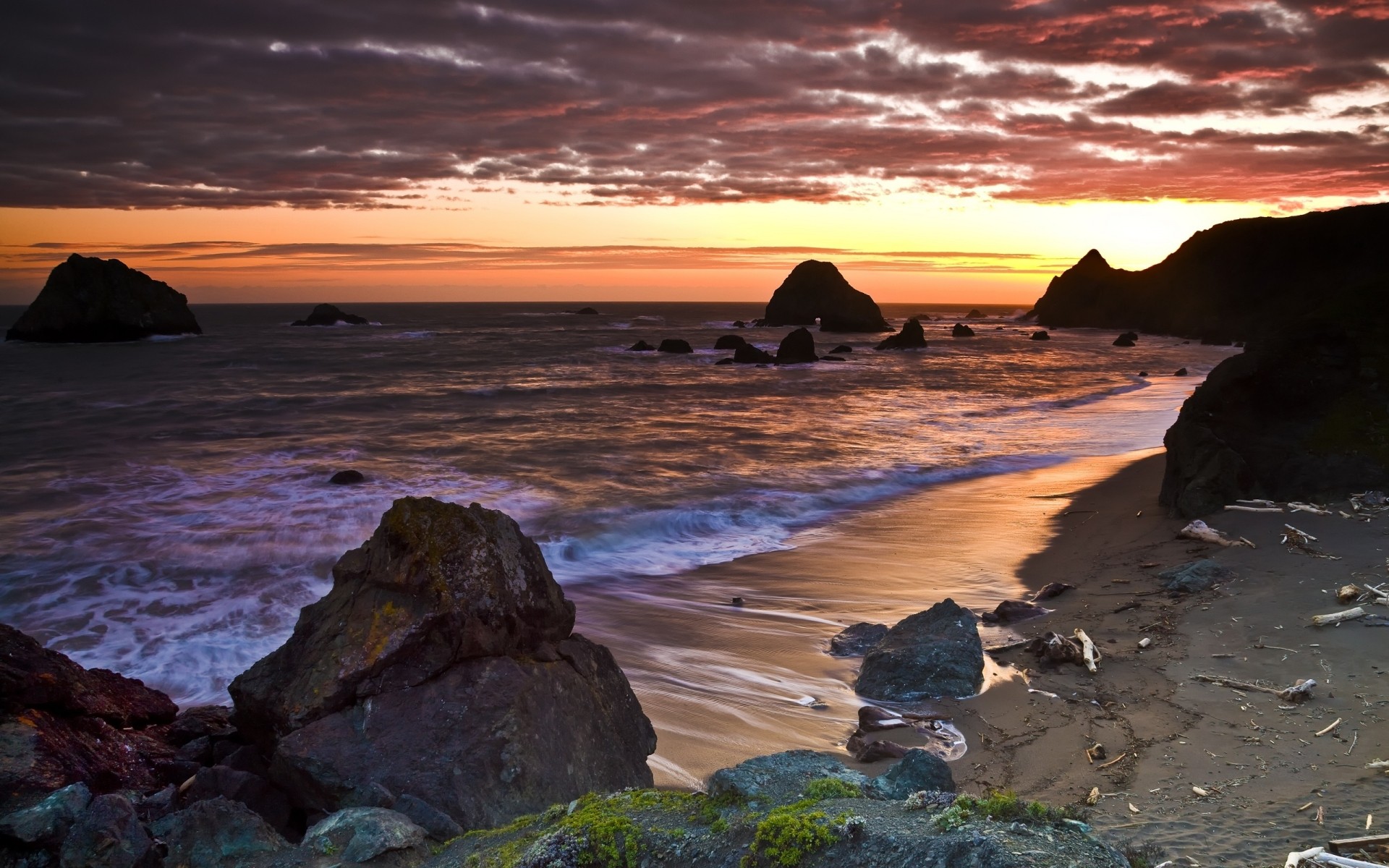 landschaft sonnenuntergang wasser strand dämmerung meer ozean meer dämmerung abend reisen landschaft landschaft brandung himmel rock im freien natur sonne