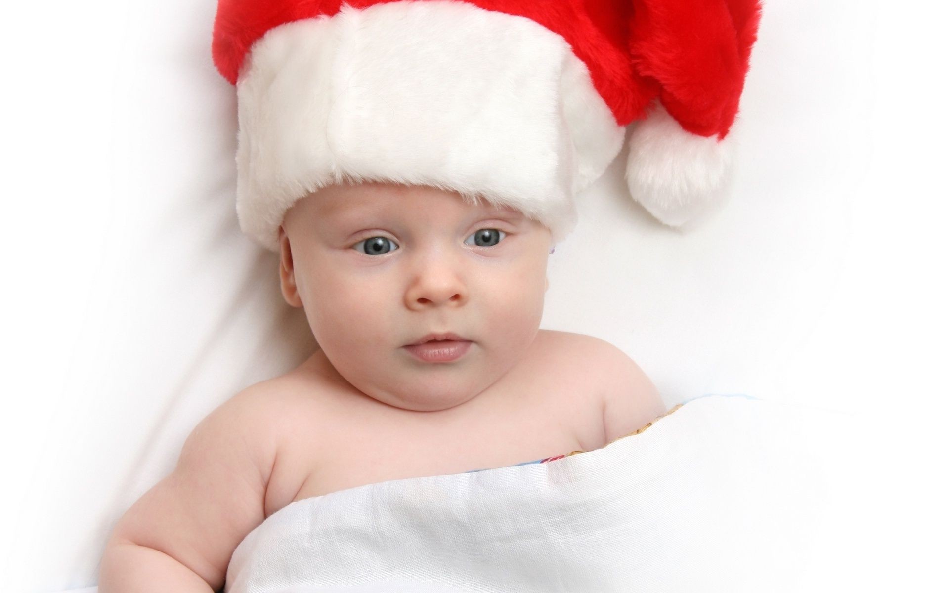 bébés enfant mignon peu noël enfant innocence drôlement couverture plaisir hiver précieux