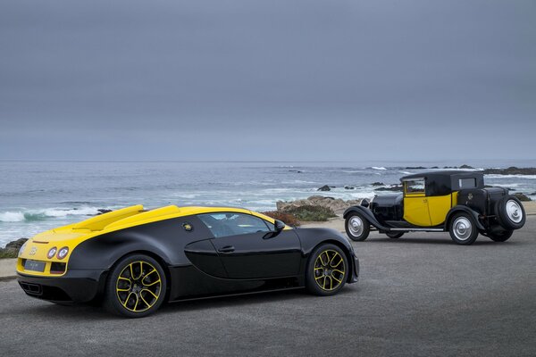 Bugatti veyron и grand sport vitesse - признак роскоши