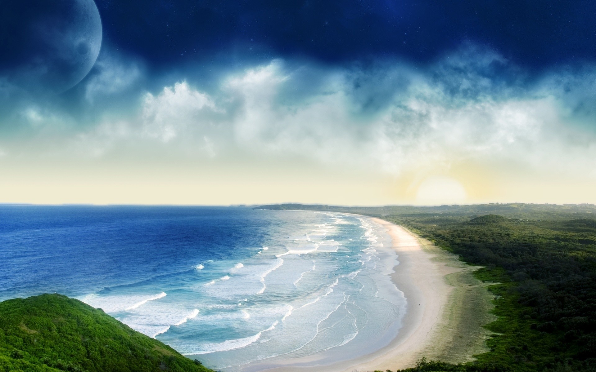 landschaft wasser natur himmel reisen meer strand meer ozean landschaft im freien sommer landschaft sonne gutes wetter sand