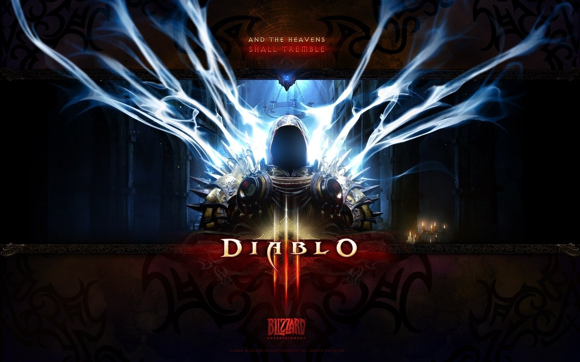 diablo abstract light dark desktop technology luminescence