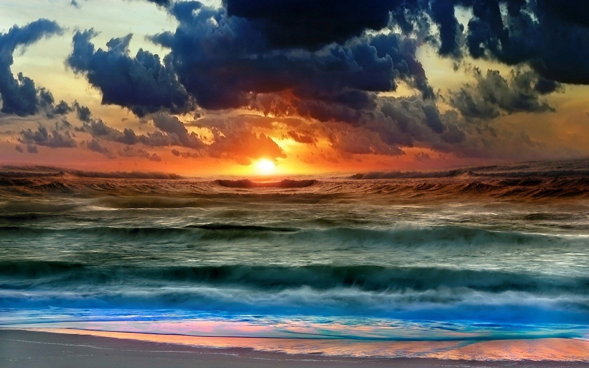 sea and ocean sunset water sun dawn dusk nature summer sky travel fair weather tropical evening sea