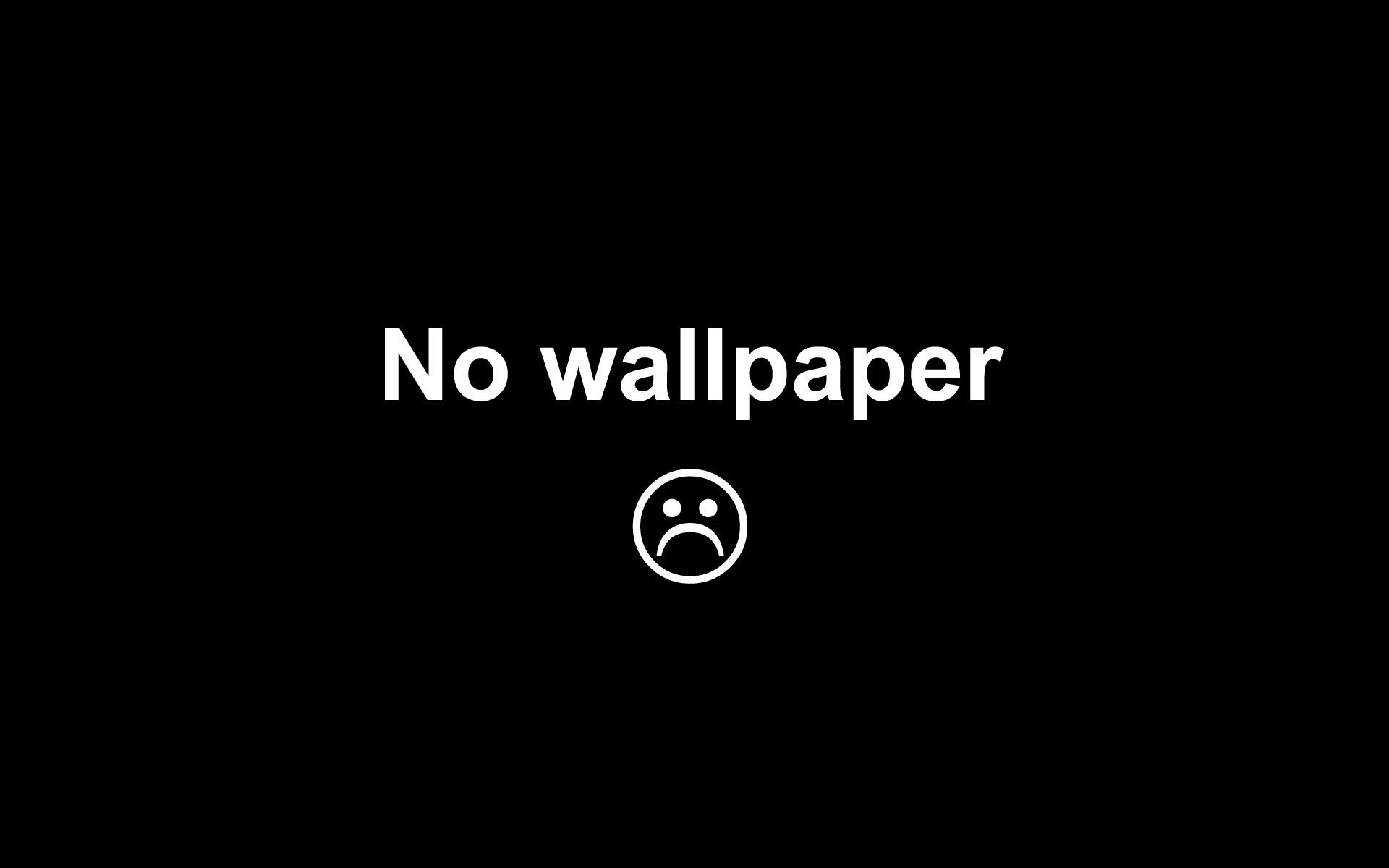 нет обоев no wallpaper смайл минимализм смайлик черный фон надпись буквы грусть