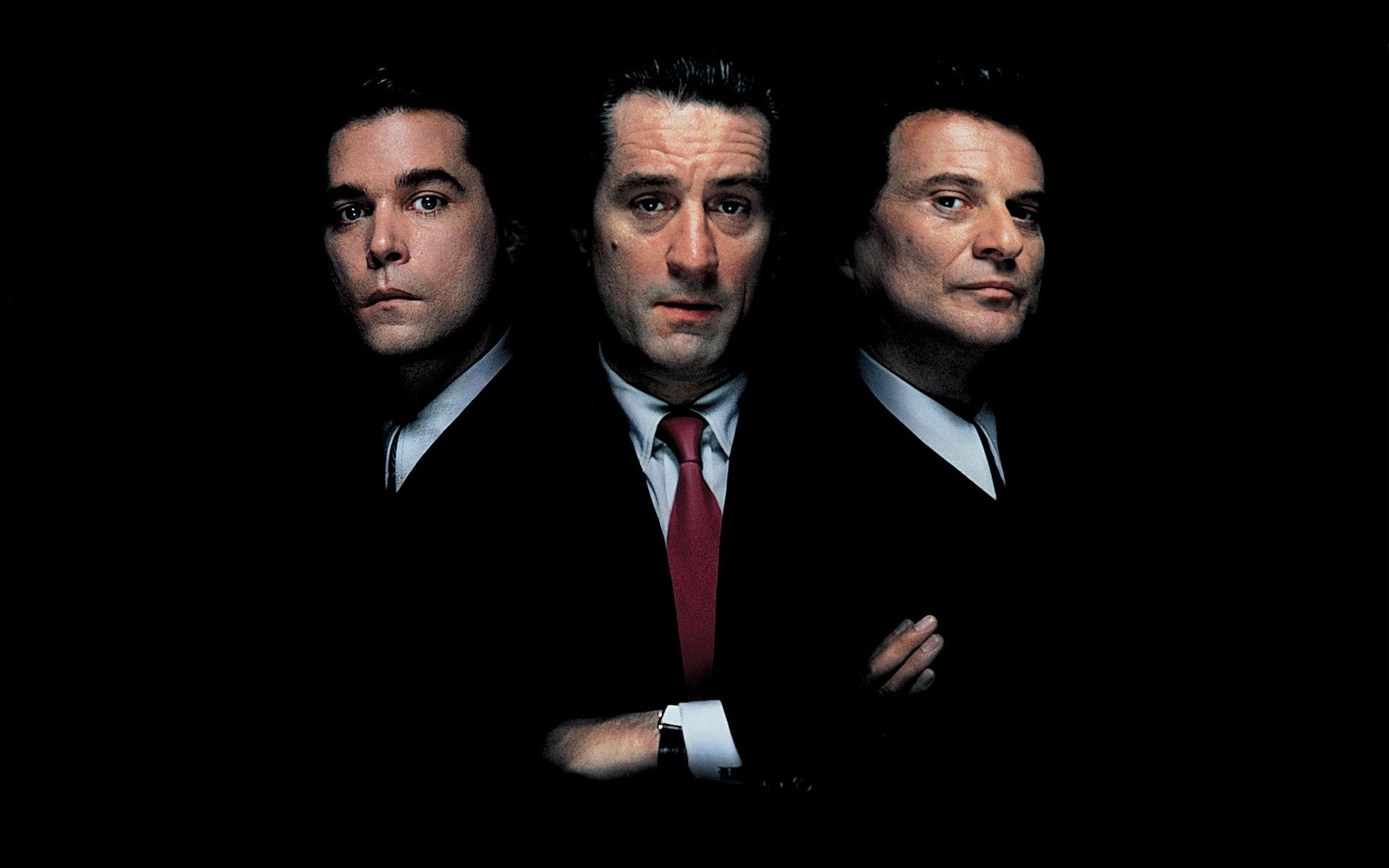 filme porträt mann erwachsener tragen geschäft allein outfit schauspieler robert de niro joe pesci ray liotta