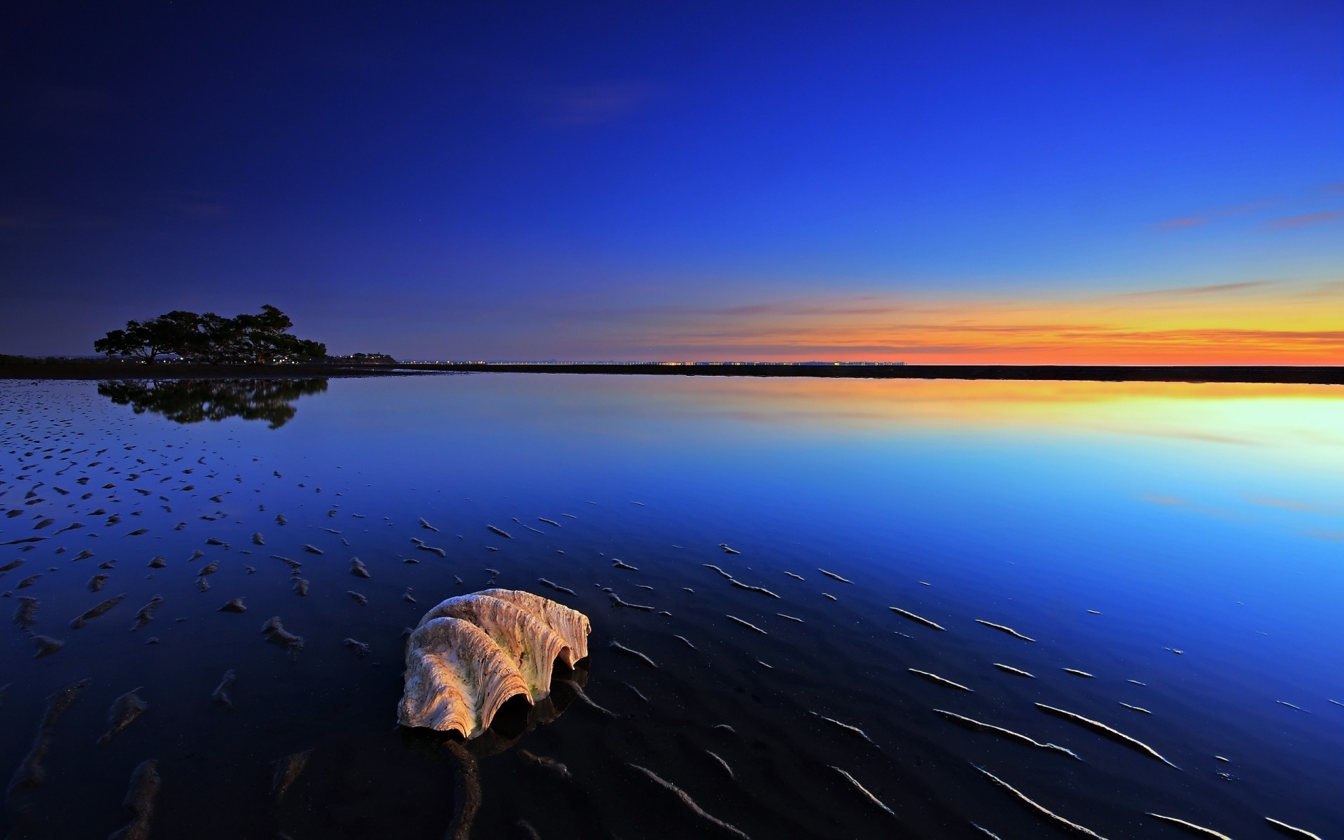 paysage eau coucher de soleil plage mer océan voyage lac crépuscule aube paysage soir réflexion ciel soleil mer paysage nature île