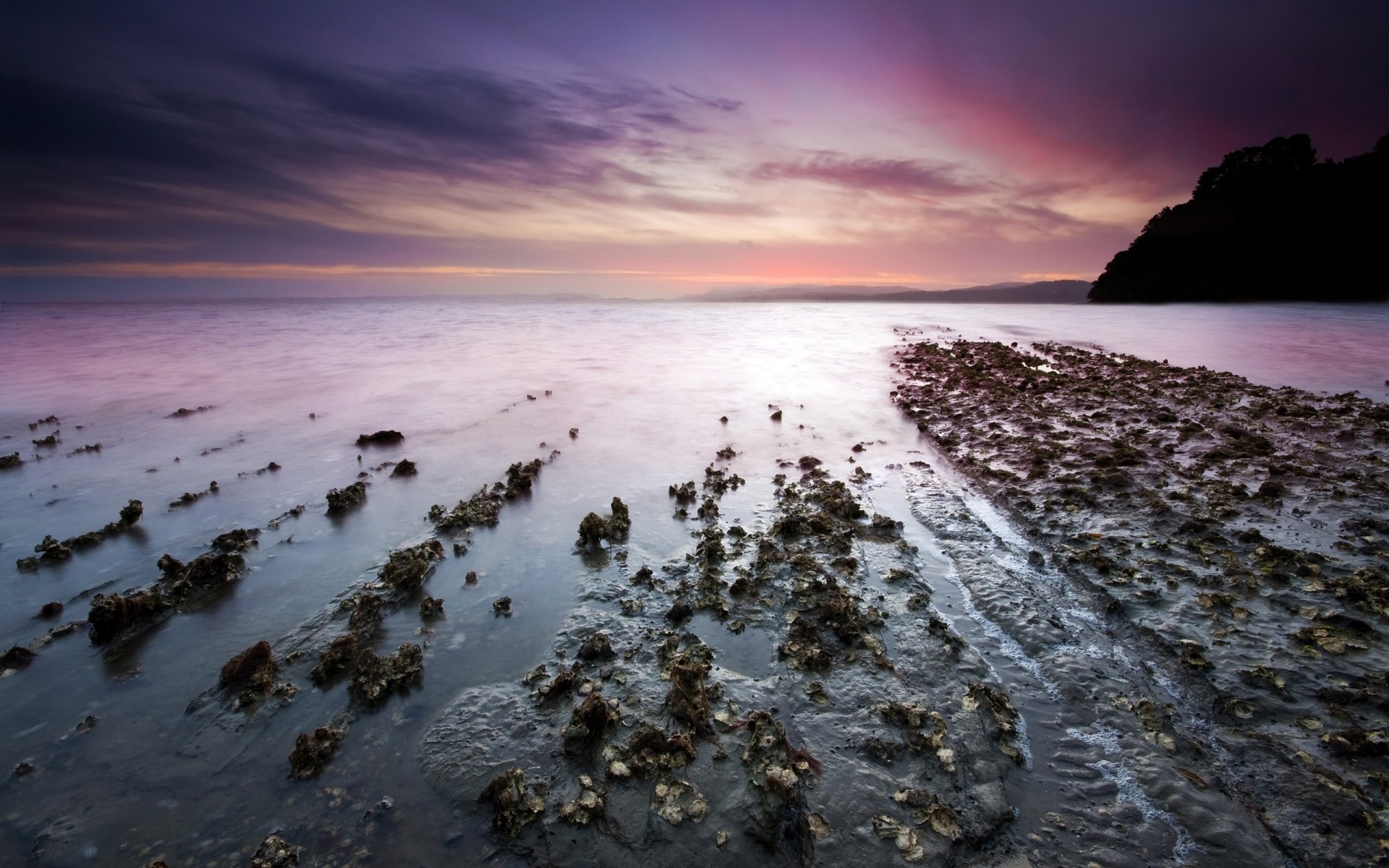 paysage eau coucher de soleil plage mer océan paysage ciel mer nature sable crépuscule aube soir voyage paysage en plein air