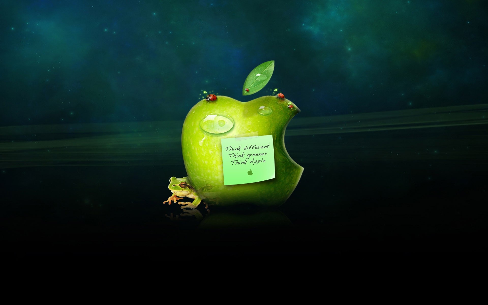 apple jedzenie natura podwodne logo apple logo apple