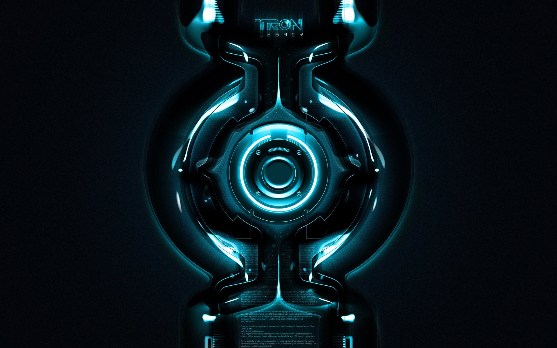 tron трон фильм неон круг tron legacy светодиск cyber кибер интерфейс hi-tech