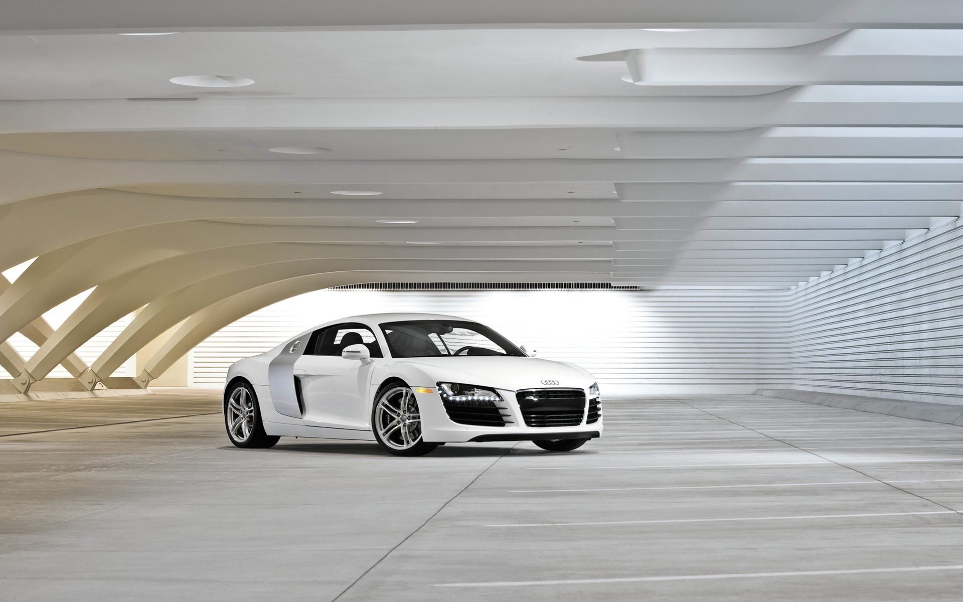 audi car vehicle transportation system blur tube audi r8