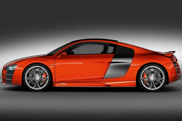 Audi R8 lado excepcional par