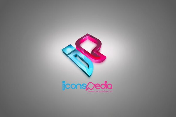 Icons Pedia nın minimalizminde logo