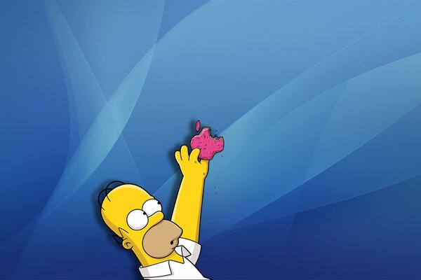 Homer Simpson tiene una marca de Donuts