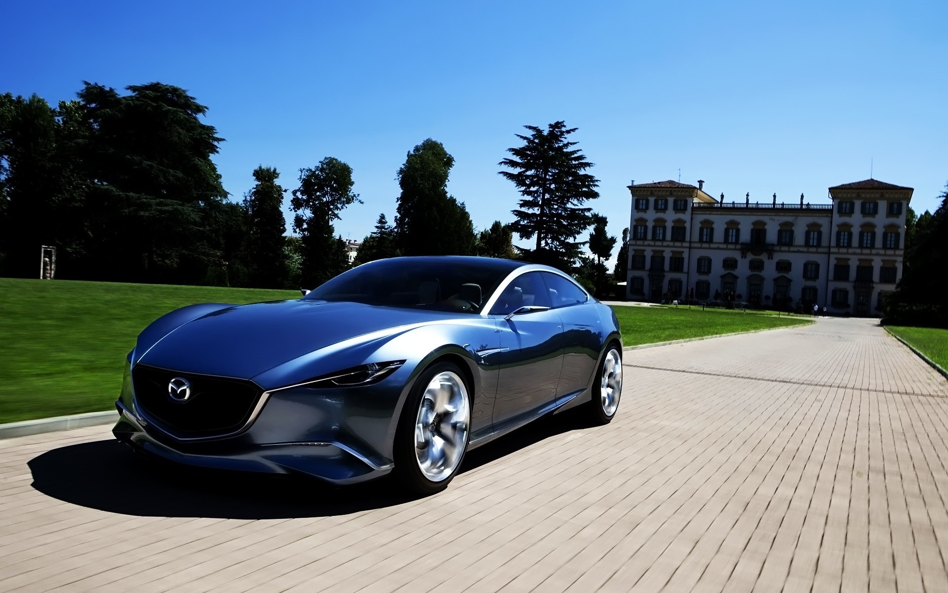 concept cars coche acera coche negro asfalto