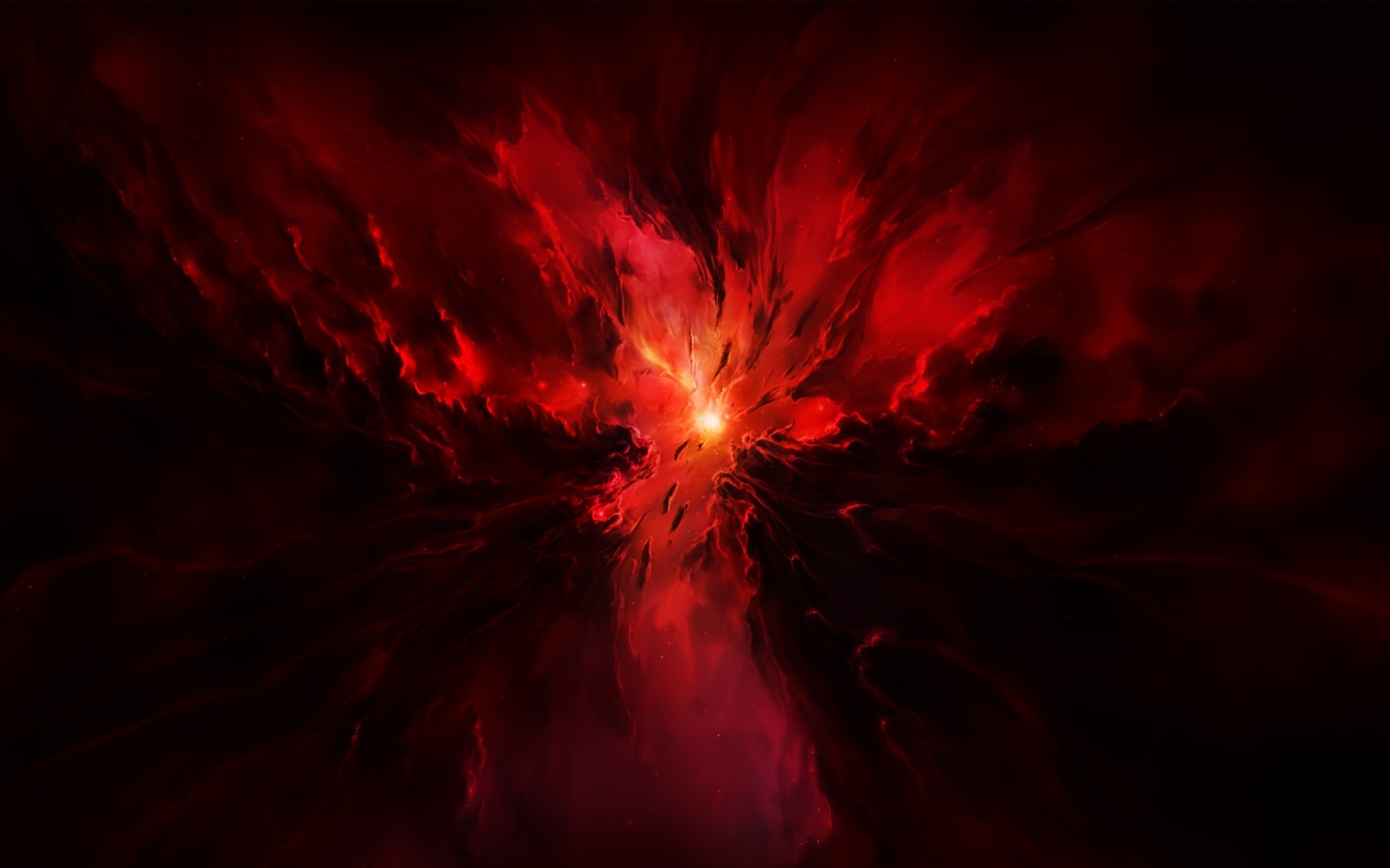 space flame abstract art light explosion smoke dark blur energy eruption