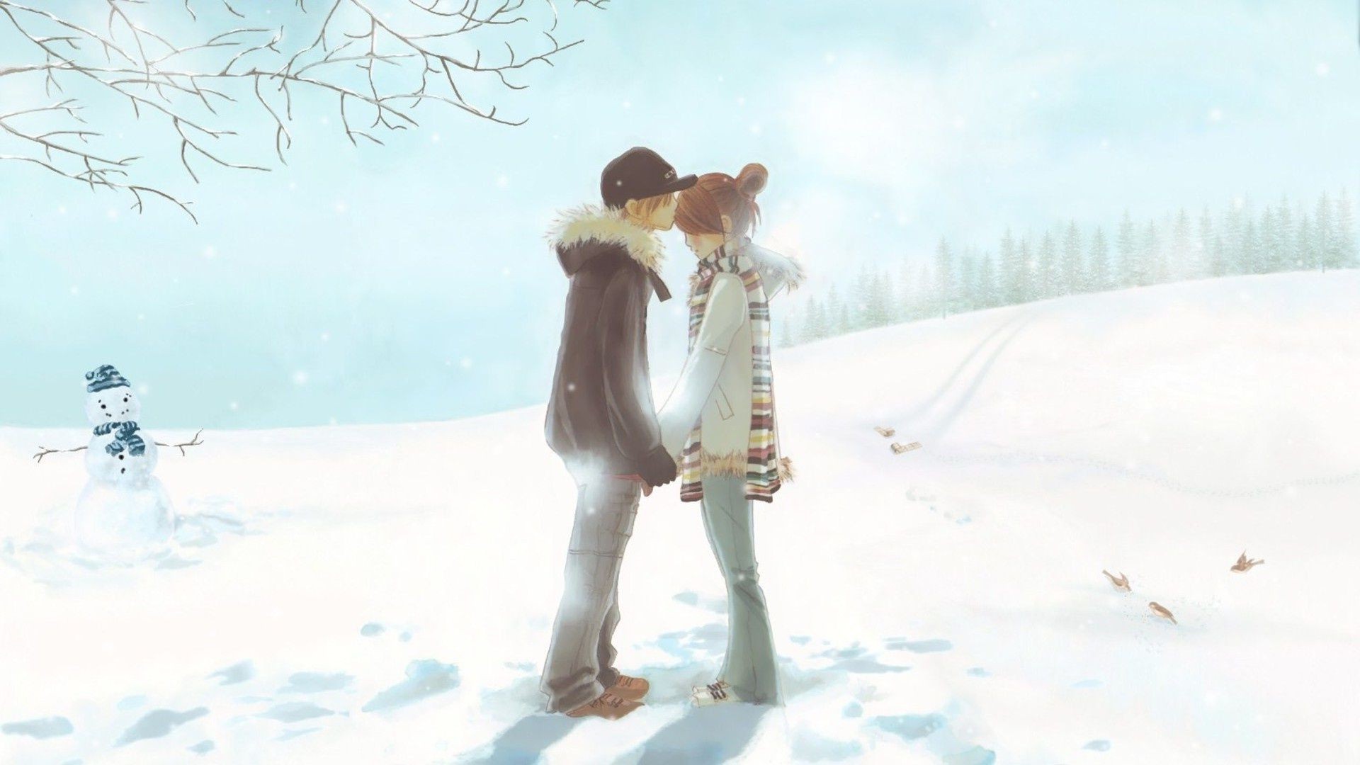 couples amoureux neige hiver froid adulte homme en plein air loisirs femme voyage porter plaisir un ciel loisirs