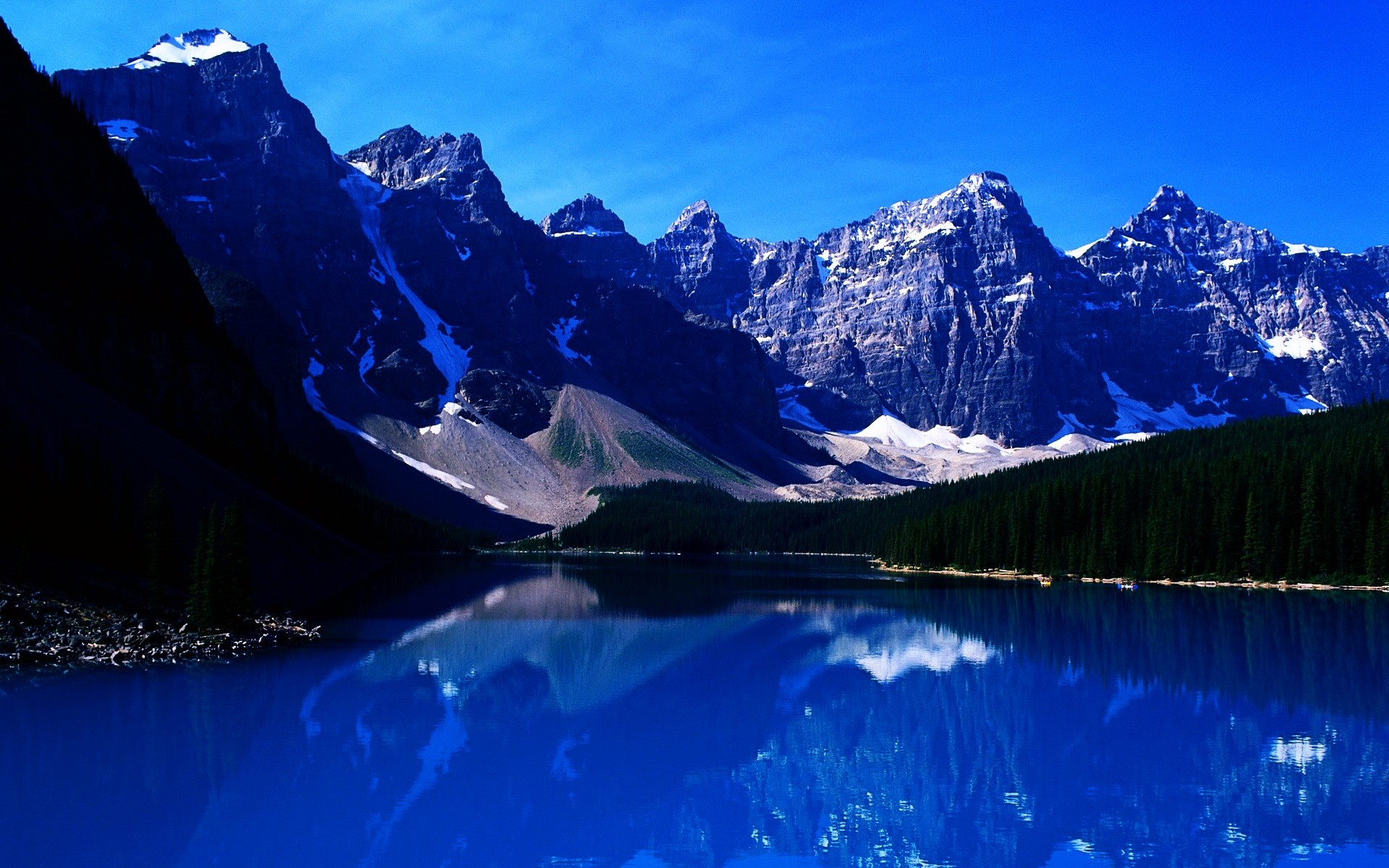 paisaje nieve montañas agua lago viajes reflexión paisaje escénico invierno