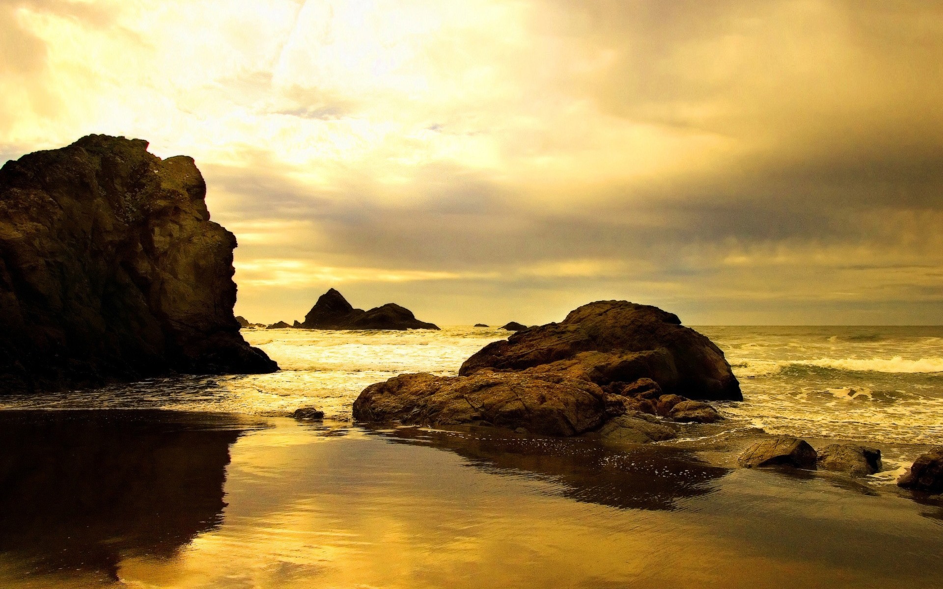 paysage coucher de soleil eau plage océan aube mer paysage crépuscule surf soleil sable voyage soir ciel mer paysage tempête dramatique nature