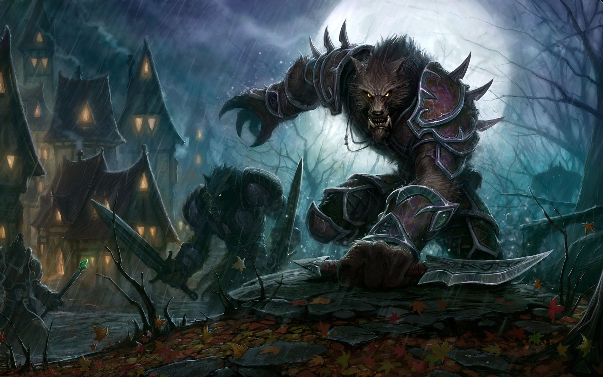 world of warcraft illustrazione arte pittura paura magia