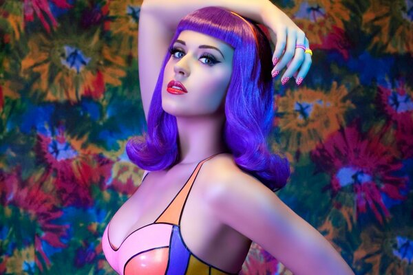 Katy Perry in the photo shoot of the new clip