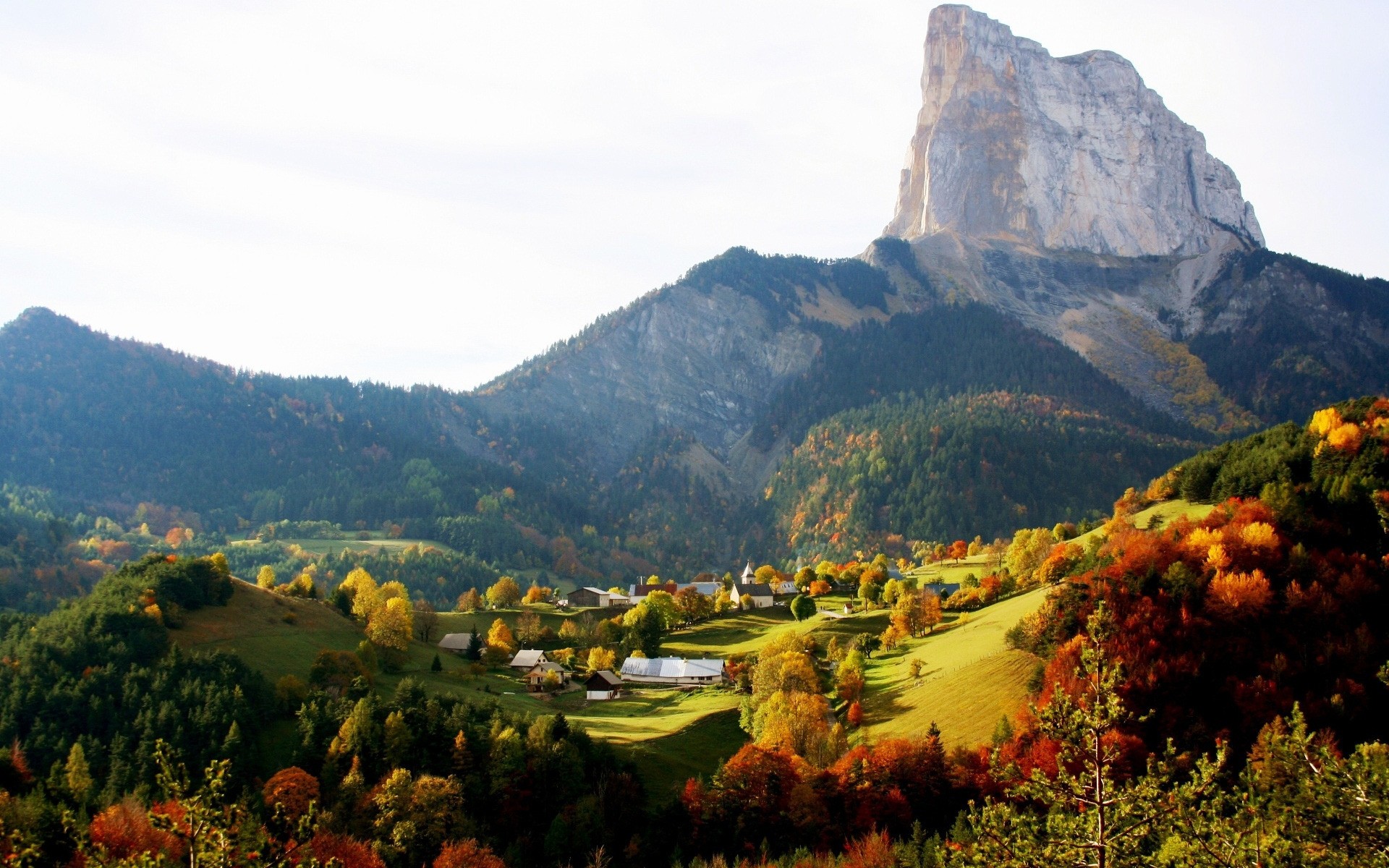 autumn travel outdoors mountain landscape nature sky scenic wood tree valley fall daylight hill trees scenary