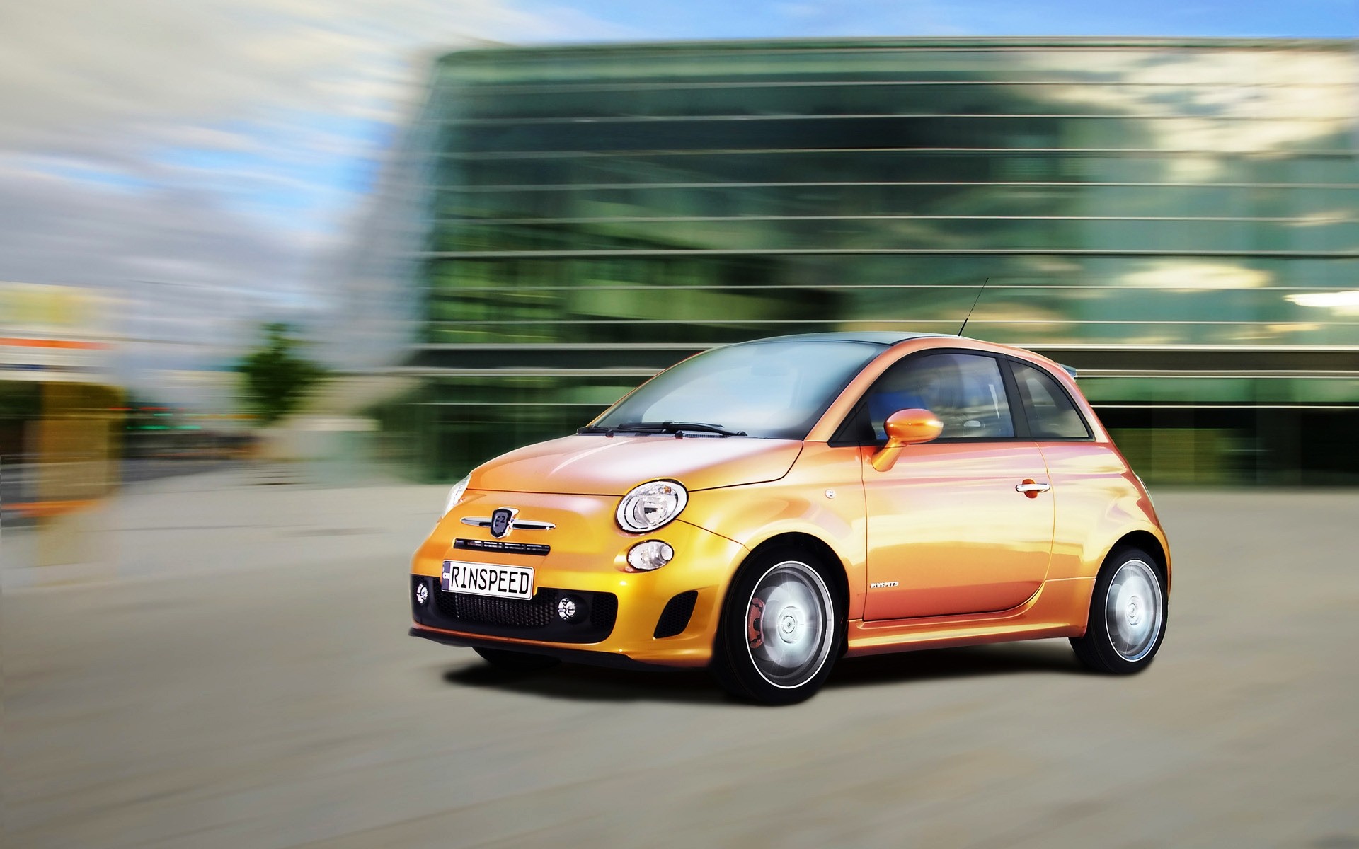 fiat car vehicle blur asphalt hurry blacktop pavement fast action transportation system wheel road automotive drive fiat 500