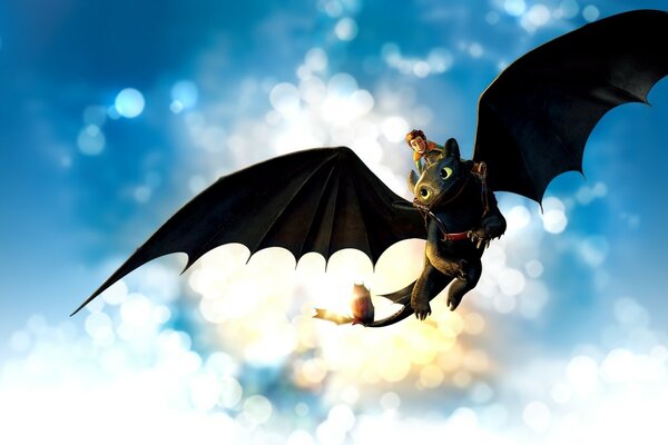 Toothless e seu amigo