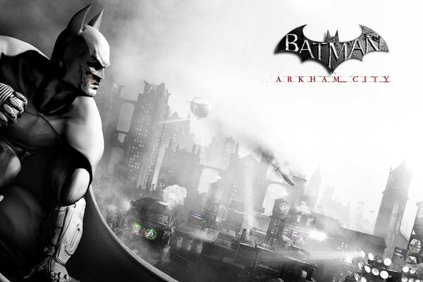 Le rêve noir et blanc d un simple Batman B