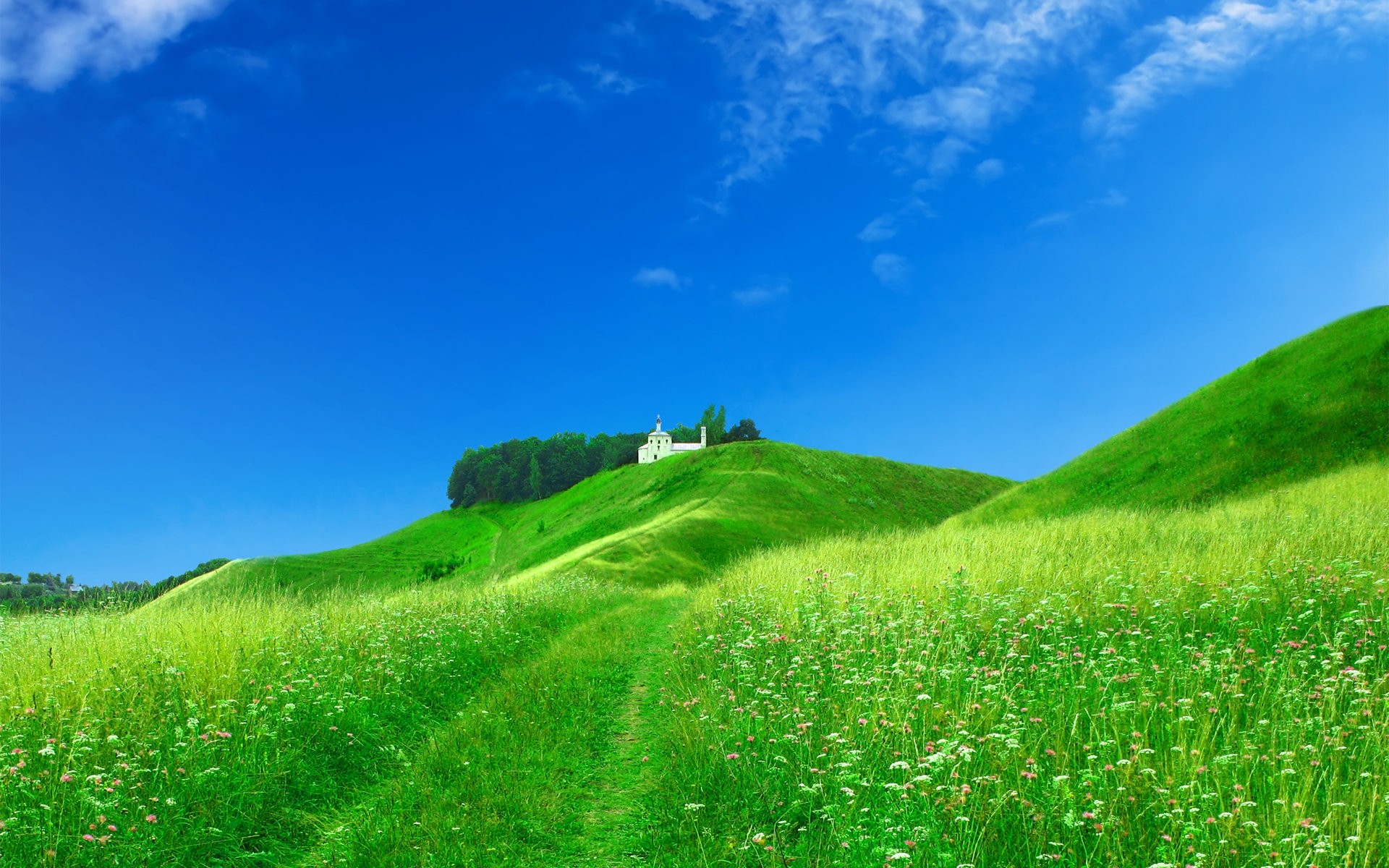 paysage herbe pâturage rural campagne paysage nature foin été champ ciel agriculture à l extérieur pâturage beau temps idylle ferme terres agricoles pays soleil printemps fond