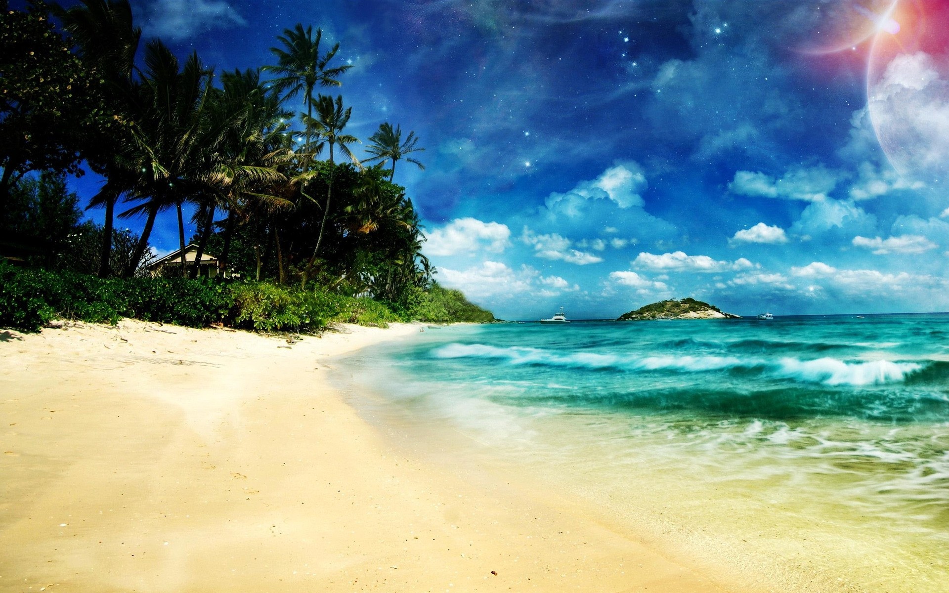 landscapes sand beach water tropical travel sun summer ocean seascape seashore surf fair weather island idyllic sky relaxation nature vacation sea landscape background