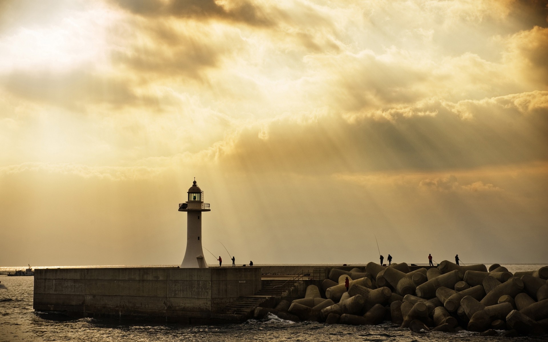 landscapes sunset dawn storm lighthouse sea water beach ocean sky evening seashore dusk landscape light seascape