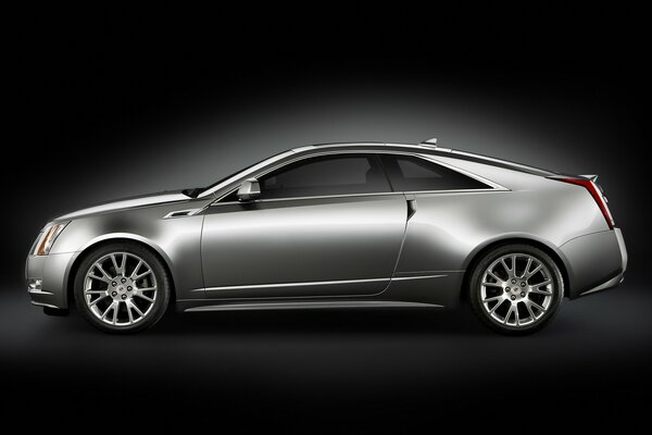 Cadillac grey car