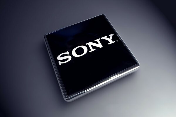 Appareil sony sur fond gris