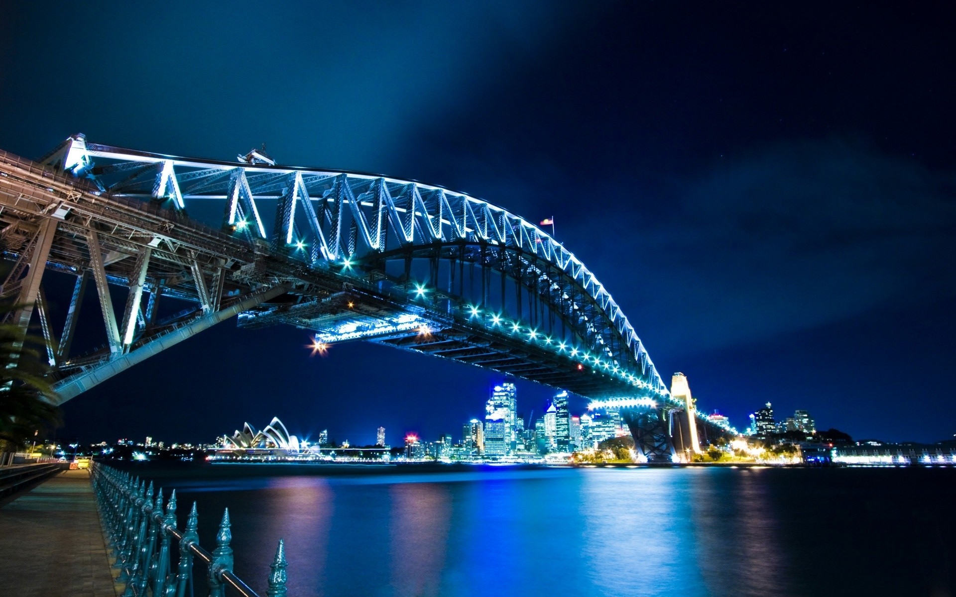 australia ponte acqua viaggi sistema di trasporto città fiume architettura cielo sera crepuscolo opera casa collegamento urbano ponte sospeso auto tramonto luce baia città