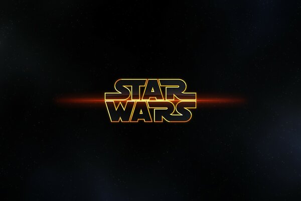 The logo of the Star Wars franchise