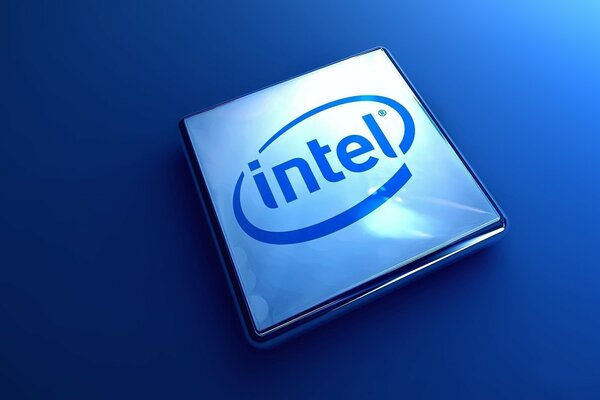 Bild mit dem Logo der Marke Intel