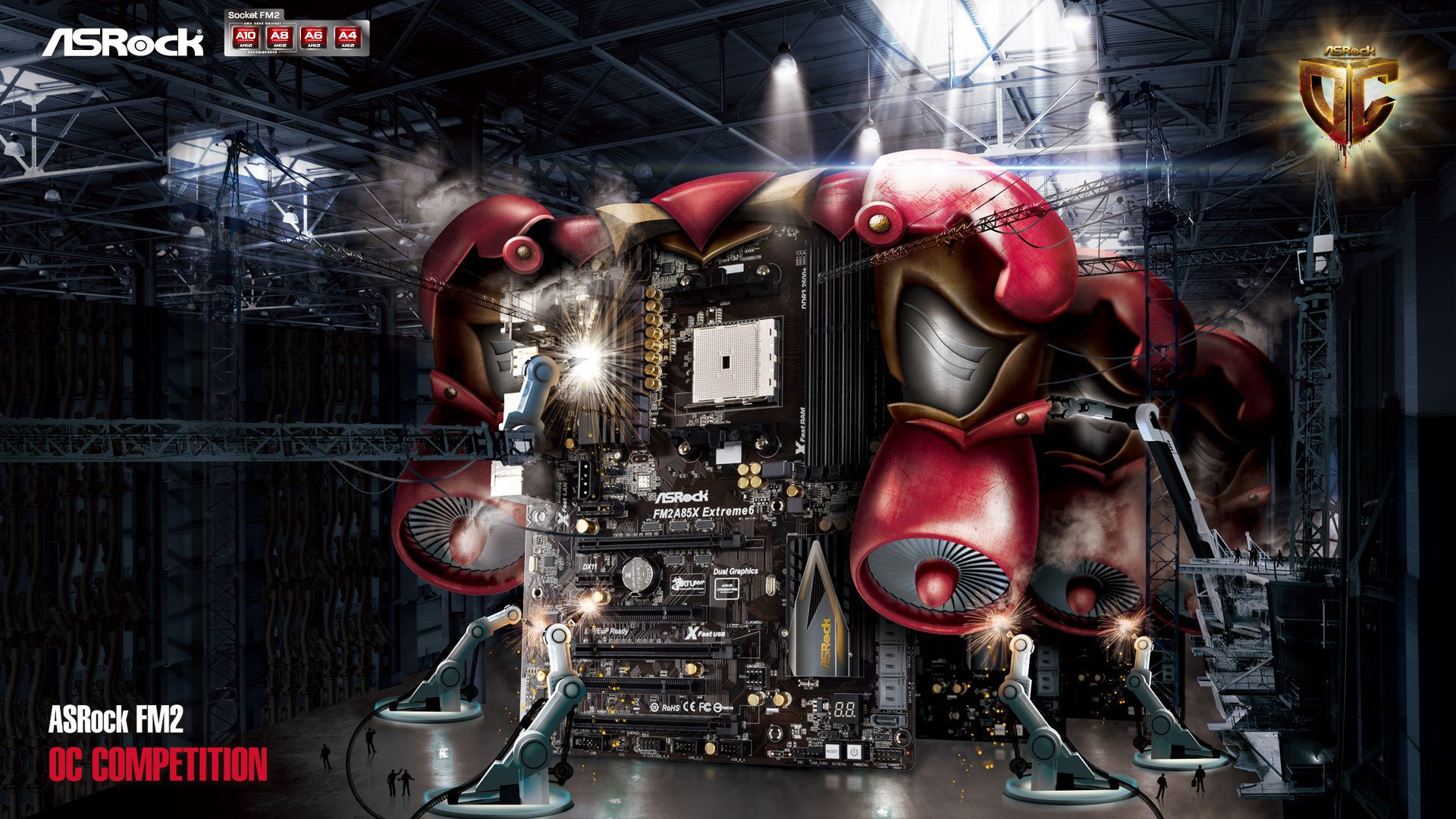 asrock плата драм fx технологии компьютер
