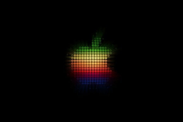 Originelles Design des Apple-Emblems