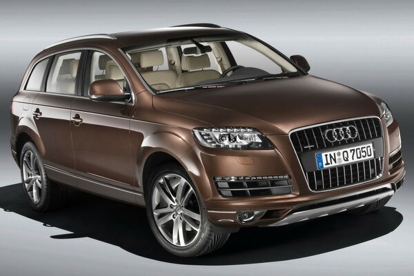 Carro de chocolate Audi high-end