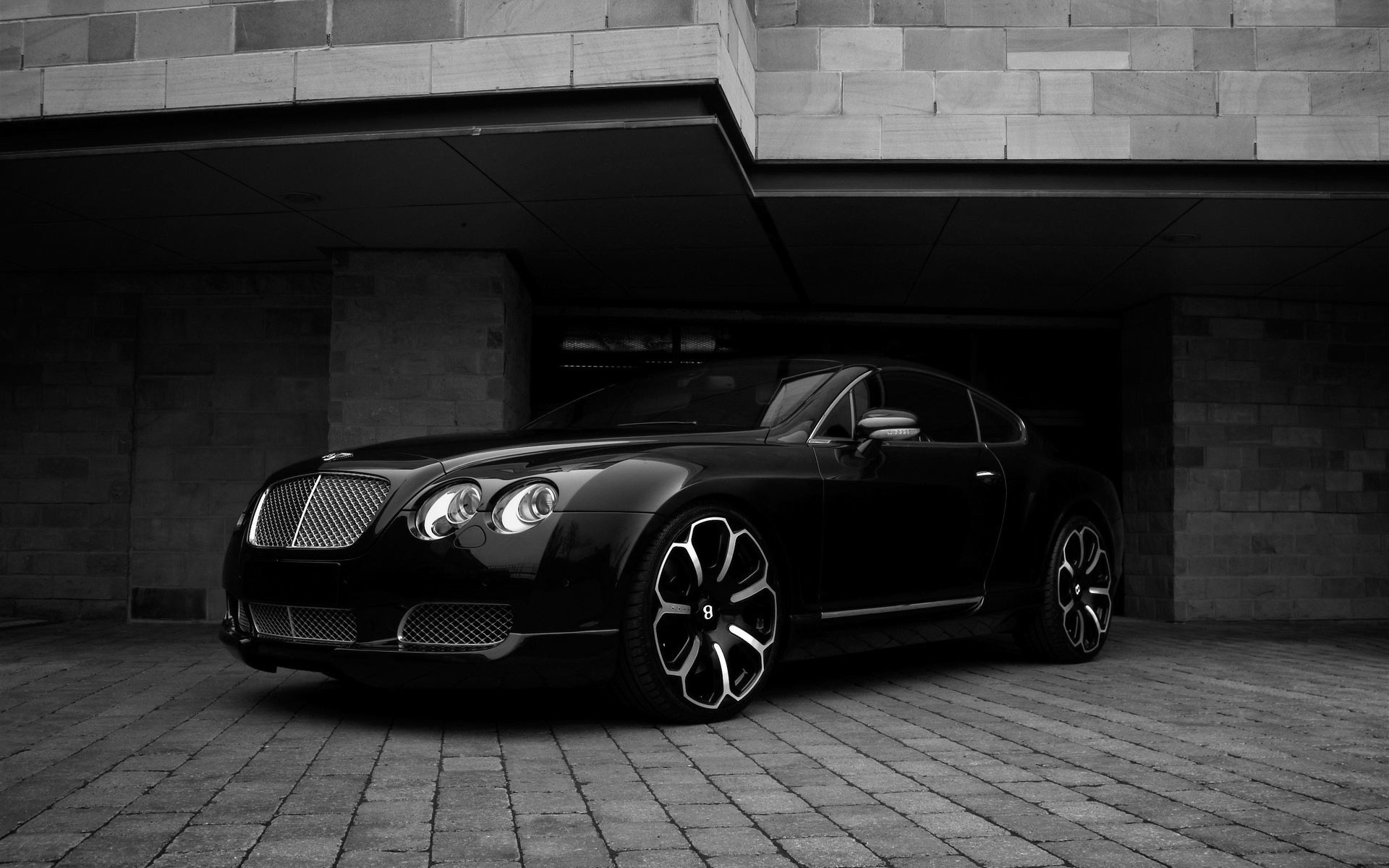 bentley auto marciapiede auto monocromatico ruote strada automobile cofano sistema di trasporto